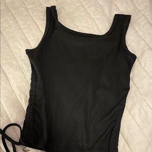 Black Sleeveless Top